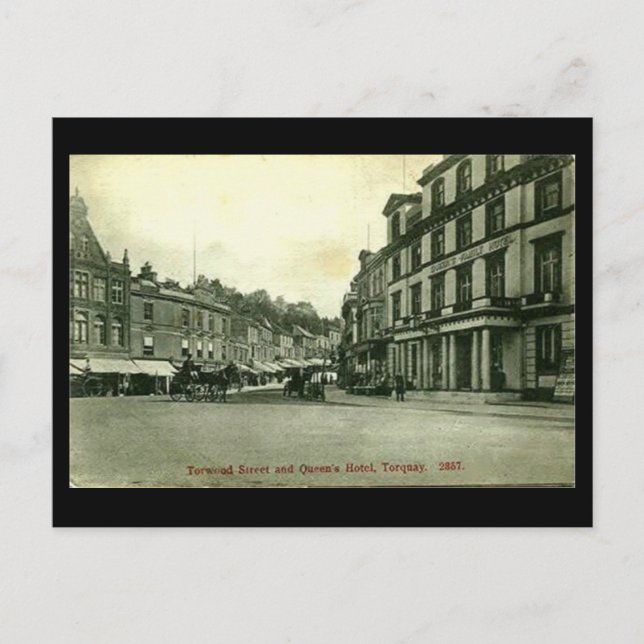 Ancienne carte postale - Torquay, Devon (Devant)