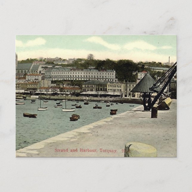 Ancienne carte postale - Torquay, Devon (Devant)