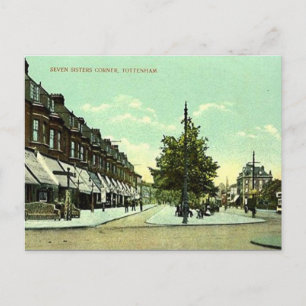 Ancienne carte postale - Tottenham, Londres