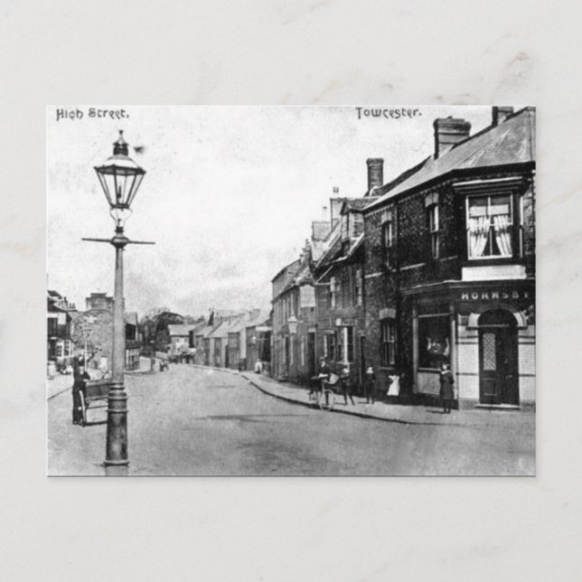 Ancienne carte postale - Towcester, Northants (Devant)