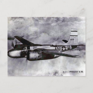 Ancienne carte postale - Un chargeur Douglas A-26