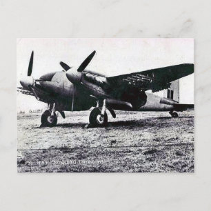 Ancienne carte postale - Un moustique RAF