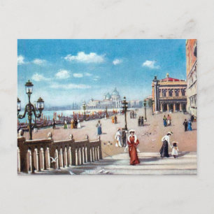 Ancienne carte postale - Venise, Italie