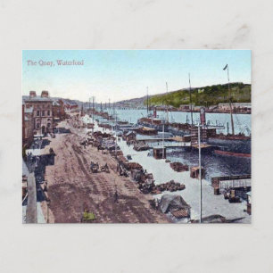 Ancienne carte postale - Waterford, Irlande