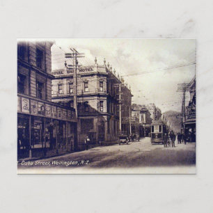 Ancienne carte postale - Wellington, Nouvelle-Zéla