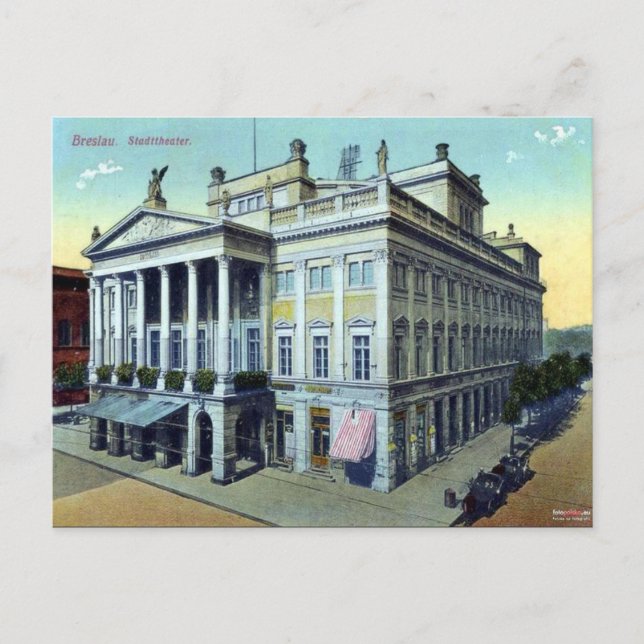 Ancienne carte postale - Wroclaw, Pologne (Devant)