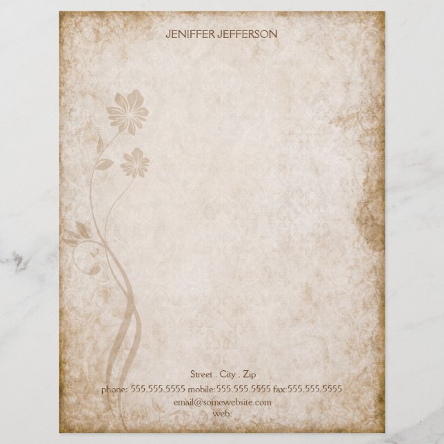 Ancienne lettre papier (Devant)