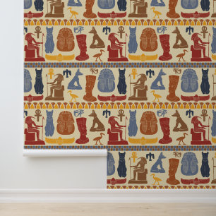 Ancient Ägypten ägyptische Grafik als angenommen Tapete