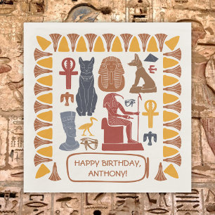 Ancient Ägypten betrachtete Custom Party Serviette