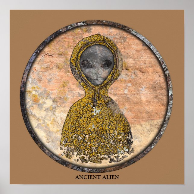 ANCIENT ALIEN POSTER (Vorne)
