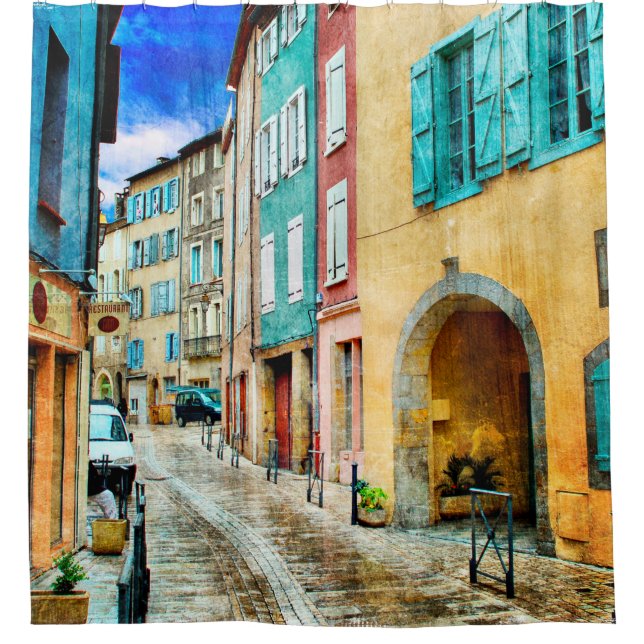 Ancient architecture art duschvorhang (Vorderseite)