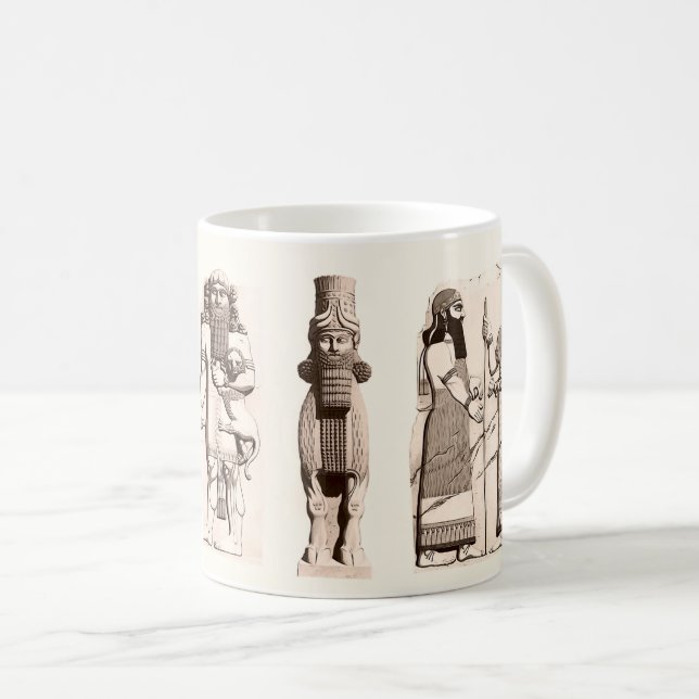 Ancient Assyria Kaffeetasse (VorderseiteRechts)