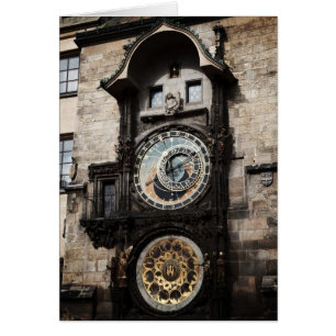Ancient Astrologie Uhr Uhr Uhr in Prag Tschechisch