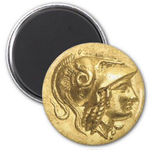 Ancient Athena Coin Magnet