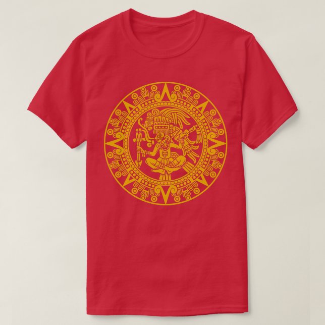 ANCIENT AZTEC WARRIOR T-Shirt (Design vorne)