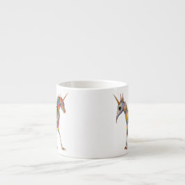Ancient Bestiary Rainbow Unicorn Espressotasse