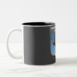 Ancient Bristlecone Pine Forest Zweifarbige Tasse
