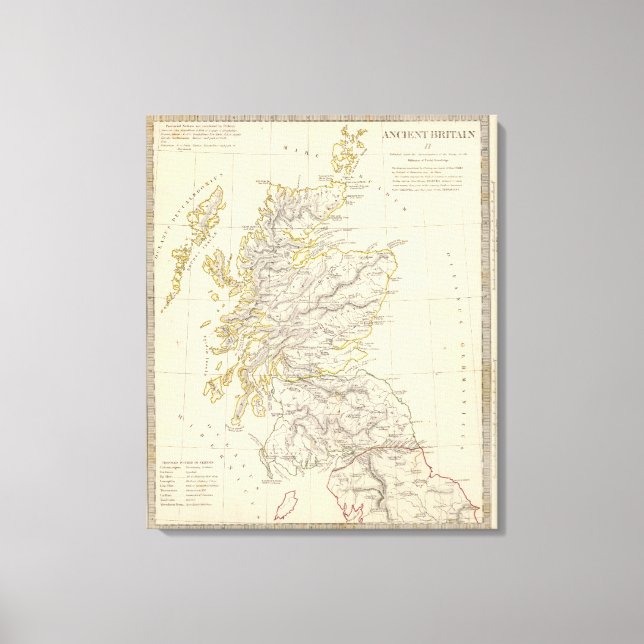 Ancient Britain II Leinwanddruck (Vorderseite)