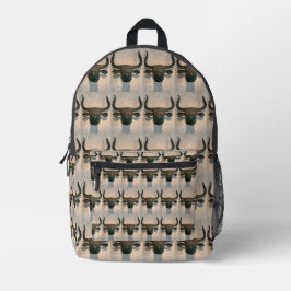 Ancient Bull Bedruckter Rucksack