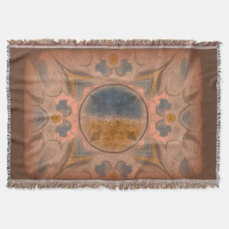 Ancient carpet Throw Blanket Decke