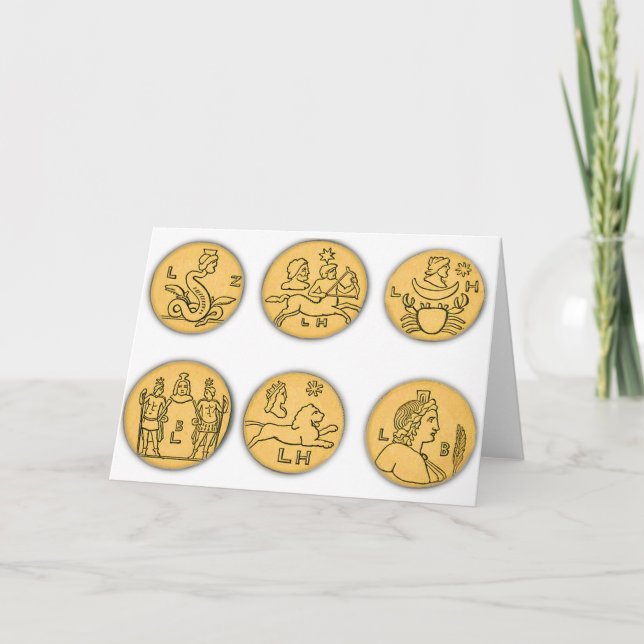 Ancient Coins Karte (Vorderseite)