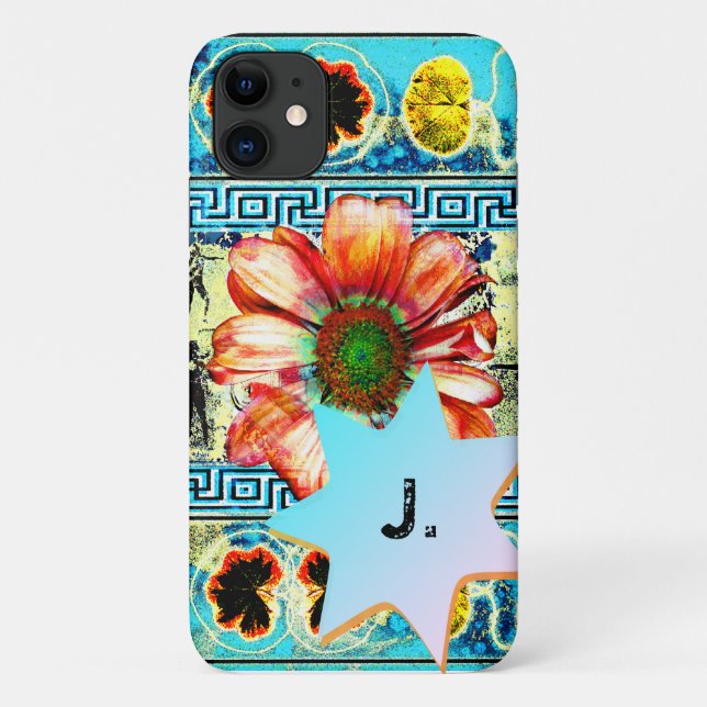 Ancient Dance Monogram Case-Mate iPhone Hülle (Rückseite)