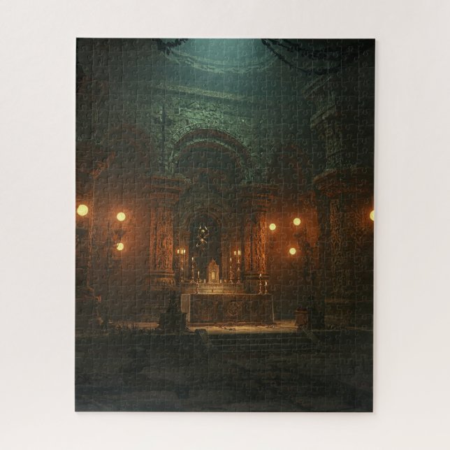 Ancient Dark Hidden Untergrund Tempel (Vertikal)