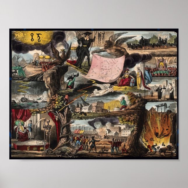 Ancient Depiction of Apocalypse Poster (Vorne)