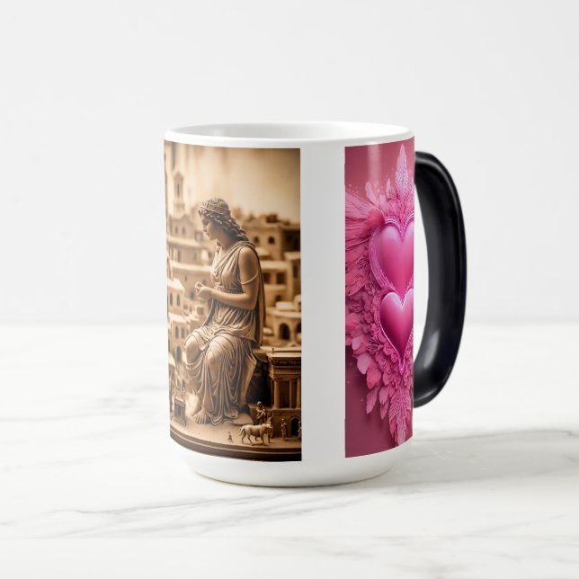 Ancient Echoes"-Tasse Verwandlungstasse (VorderseiteRechts)