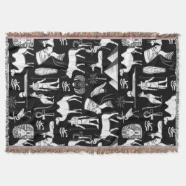 Ancient Egypt Hieroglyphic Symbol Pattern Decke