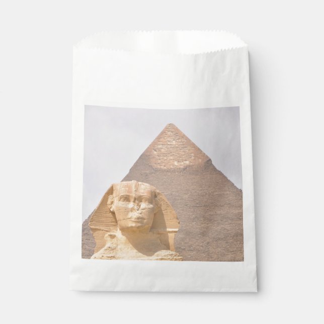 Ancient Egypt with Pyramids, Sphinx Temples Geschenktütchen (Vorderseite)