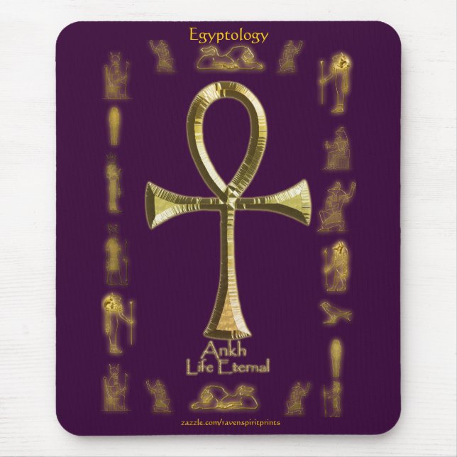 Ancient Egyptian Ankh Mousepad (Vorne)