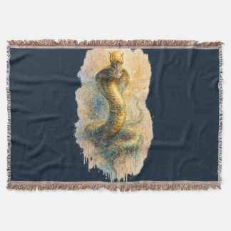 Ancient Egyptian Cobra Golden Uraeus Mythology Decke