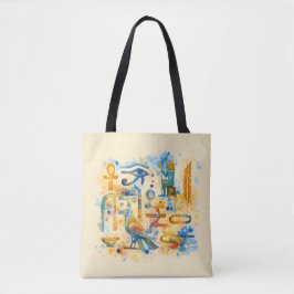 Ancient Egyptian Hieroglyph Eye of Horus, Pharaoh  Tasche