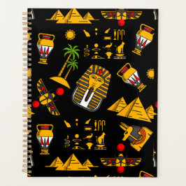 Ancient  Egyptian Hieroglyphic Pattern Background  Planer
