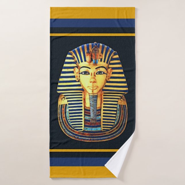 Ancient Egyptian Pharaoh Tutankhamun Badhandtuch Set (Badehandtuch)
