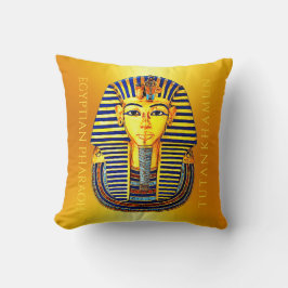 Ancient Egyptian Pharaoh Tutankhamun Gold Mask Th Kissen