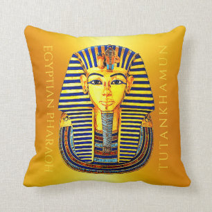 Ancient Egyptian Pharaoh Tutankhamun Gold Mask Th Kissen