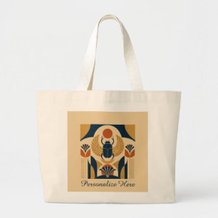 Ancient Egyptian Scarab Beetle Elegant Tote Bag