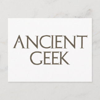 Ancient Geek Postkarte