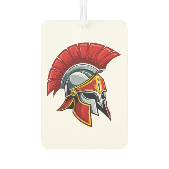 Ancient Greek Corinthian helmet Autolufterfrischer (Rückseite)