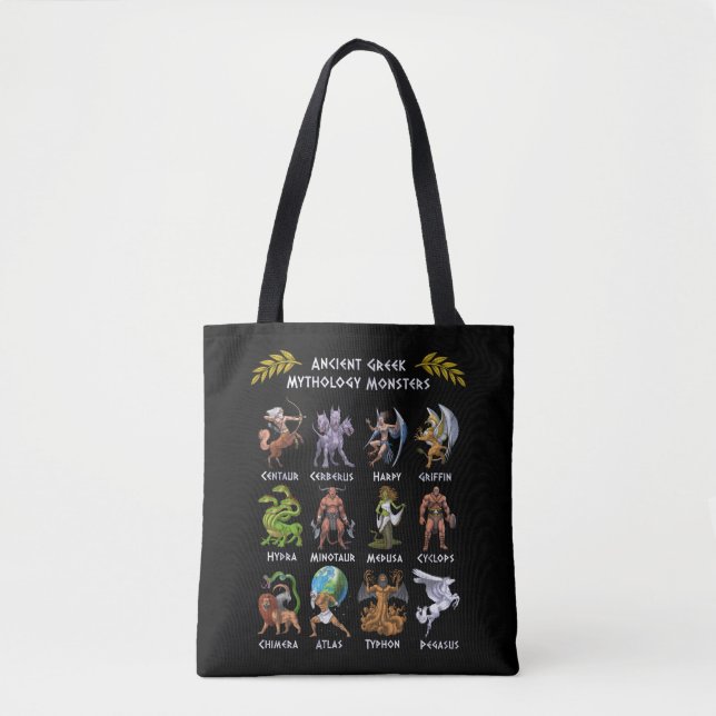 Ancient Greek Mythology Monsters Tasche (Vorderseite)