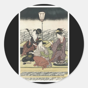 Ancient japan Art Sticker