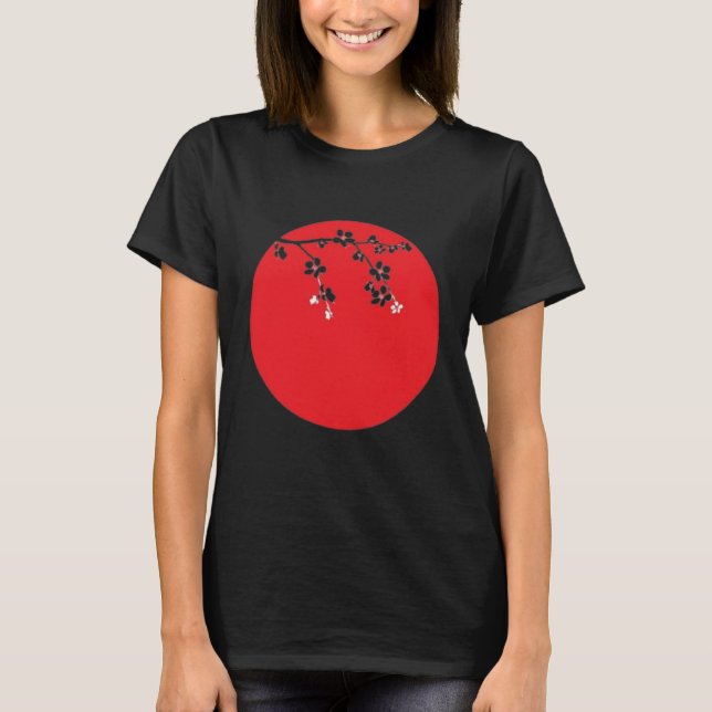 Ancient Japanese Cherry Blossom T-Shirt (Vorderseite)
