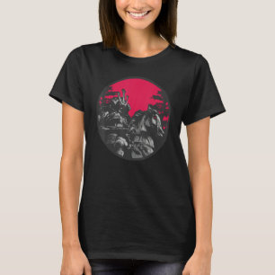 Ancient Japanisch Samurai Bushido Katana Ronin Asi T-Shirt