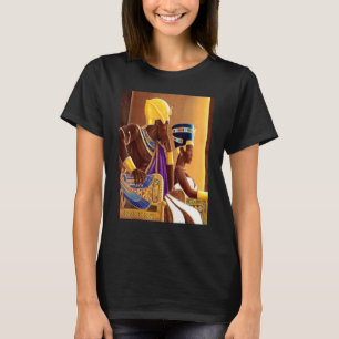 Ancient Kemet 2 Ägyptischer Royalty Pharao und sei T-Shirt