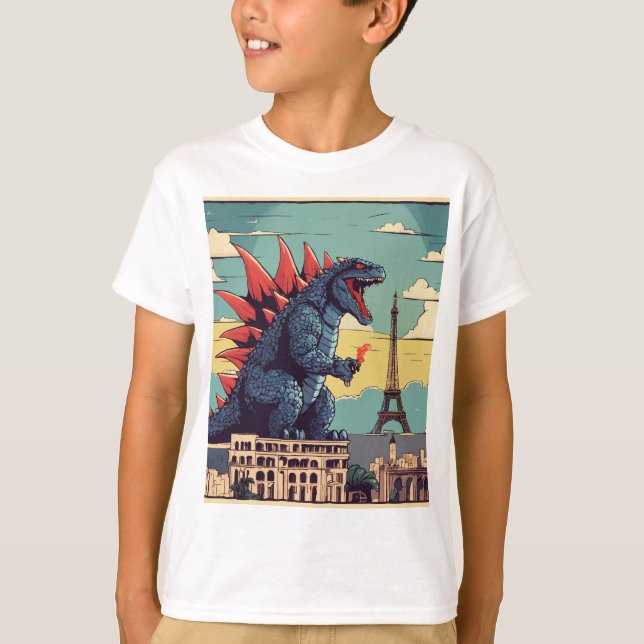 Ancient Lines: Sehenswürdigkeiten des Design von T T-Shirt (Vorderseite)