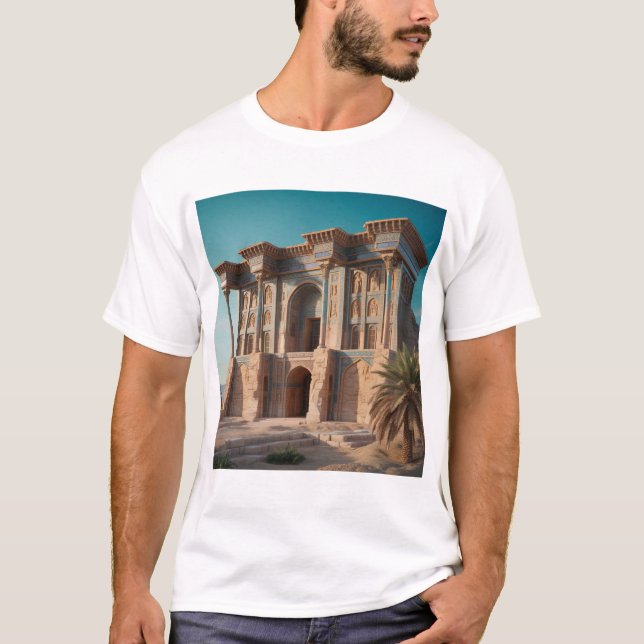 Ancient Lydia Realistic Historical Art t-shirt (Vorderseite)