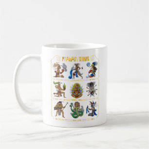 Ancient Mayan Gods Kaffeetasse