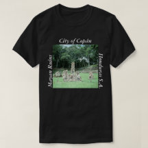 Ancient Mayan Ruins Copan Honduras Foto Design